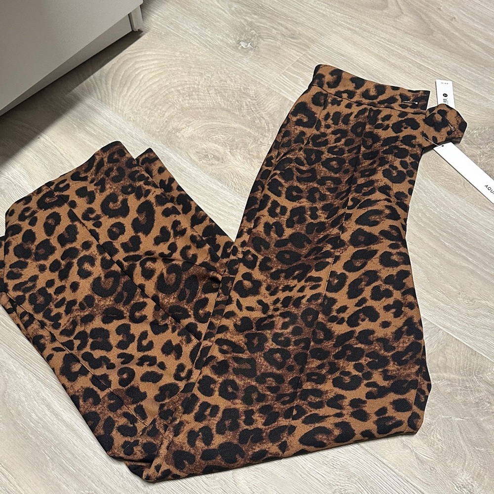 Leopard Print Pants